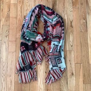 Scarf - Aztec Design